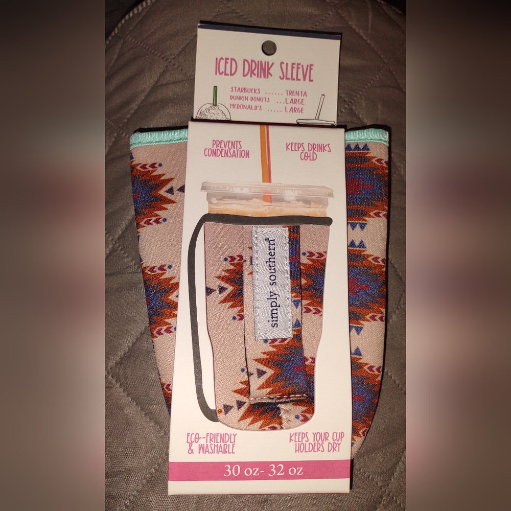 Simply Southern Iced drink sleeve